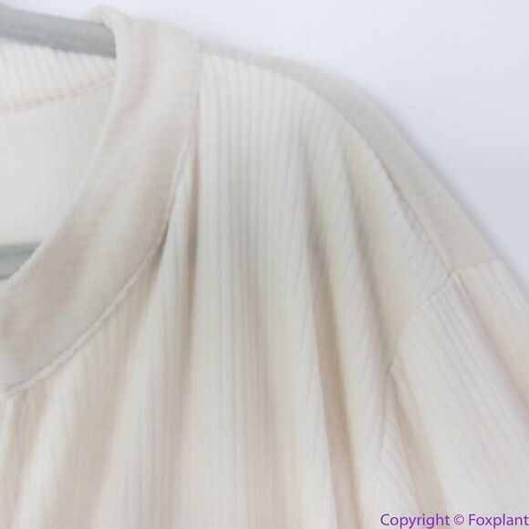 NEW Eloquii Corduroy Jumpsuit super soft, color cream, 24 - Picture 13 of 16